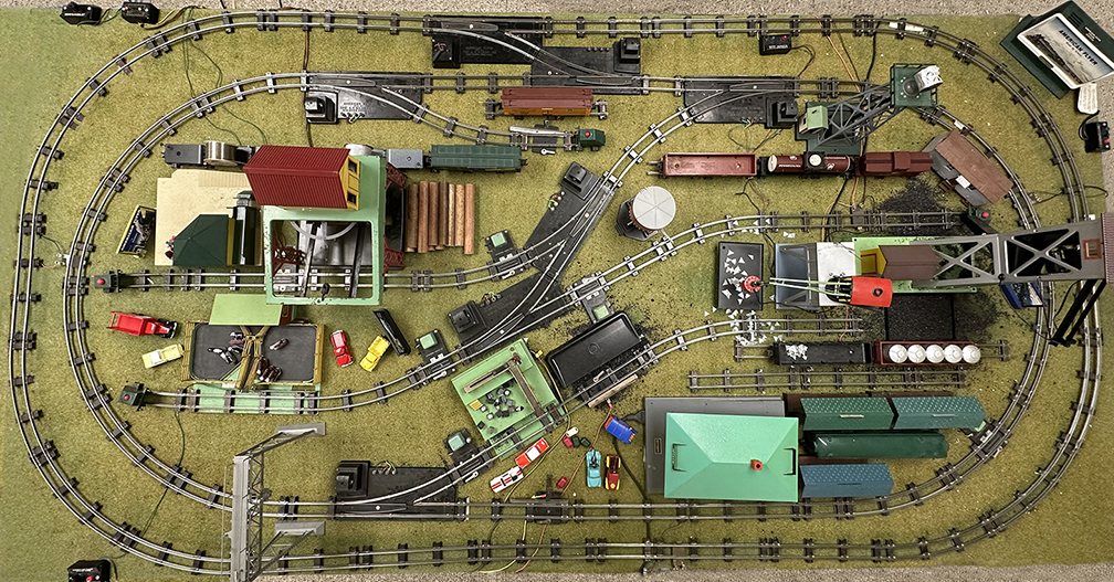 American flyer s gauge clearance layouts